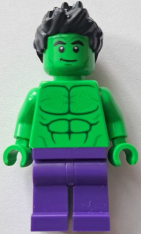 Lego figurka Super Heroes Hulk Dark Purple Legs Spiked Hair (Nová)
