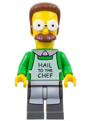 Lego figurka The Simpsons Ned Flanders with Apron (Nová)