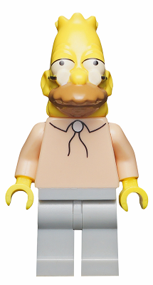 Lego figurka COL Grampa Simpson The Simpsons Series 1 - výborný stav