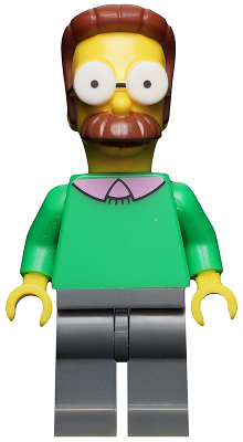 Lego figurka COL Ned Flanders The Simpsons Series 1