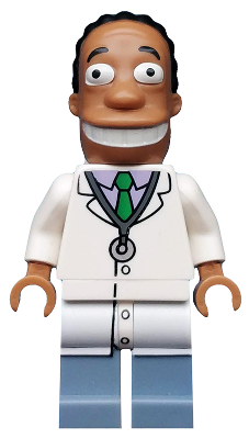 Lego figurka COL Dr. Hibbert The Simpsons Series 2 - výborný stav