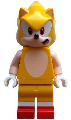 Lego figurka Sonic the Hedgehog Super Sonic (Nová)