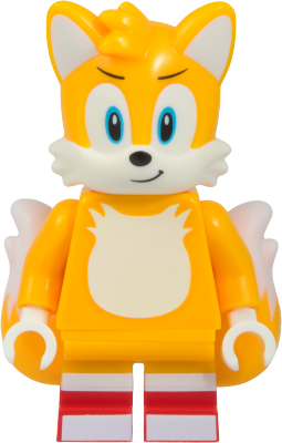 Lego figurka Sonic the Hedgehog Tails (Miles Prower) Grin