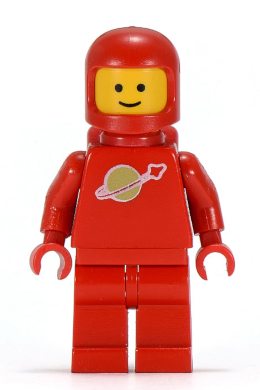 Lego figurka Space Classic Space Red with Air Tanks