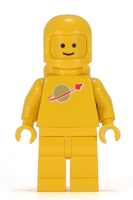 Lego figurka Space Classic Space Yellow with Air Tanks