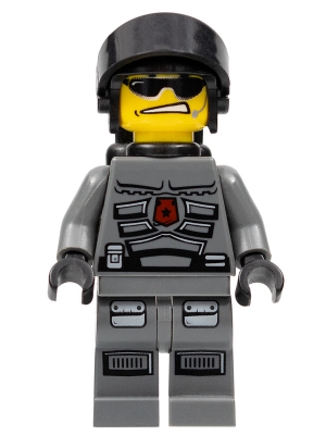 Lego figurka Space Police 3 Officer 2 Air Tanks