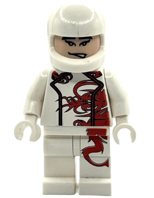 Lego figurka Speed Racer Taejo Togokahn White Suit