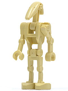 Lego figurka Star Wars Battle Droid Tan