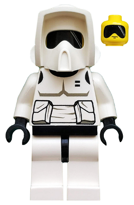 Lego figurka Star Wars Imperial Scout Trooper - mírné znečištění