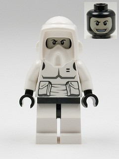 Lego figurka Star Wars Imperial Scout Trooper Printed Black Head