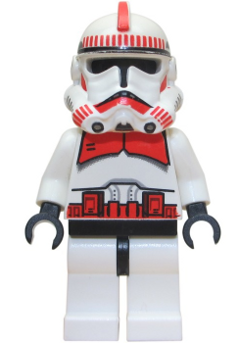 Lego figurka Star Wars Clone Shock Trooper - prasklý trup