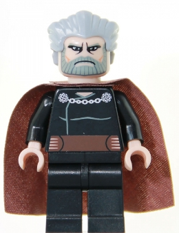 Lego figurka Star Wars Count Dooku - bez pláště