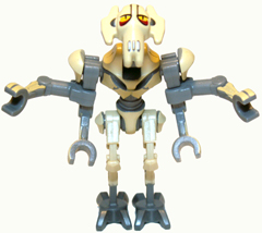 Lego figurka Star Wars General Grievous Bent Legs Tan Armor (Nová)