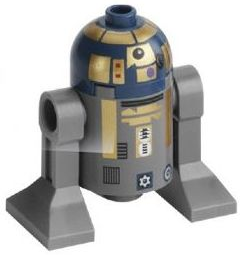 Lego figurka Star Wars Astromech Droid R8-B7 - opotřebovaný potisk