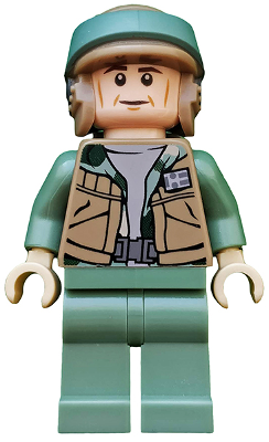 Lego figurka Star Wars Endor Rebel Commando Dark Tan Vest (Nová)