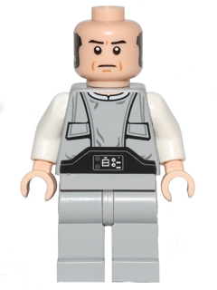 Lego figurka Star Wars Lobot Light Bluish Gray Uniform (Nová)