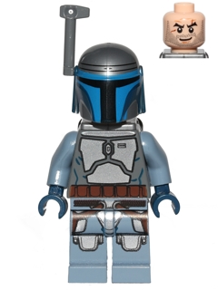 Lego figurka Star Wars Jango Fett - opotřebovaný obličej