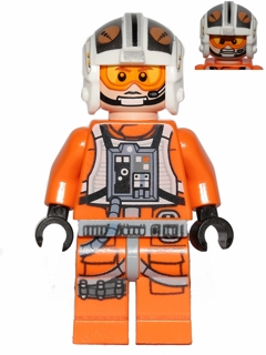 Lego figurka Star Wars Rebel Pilot X-wing (Theron Nett) (Nová)
