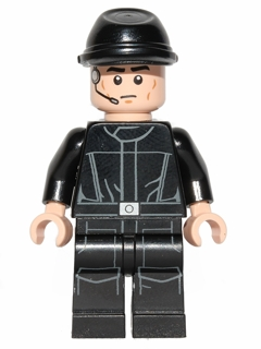 Lego figurka Star Wars Imperial Crew Black Jumpsuit Cavalry Kepi