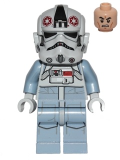 Lego figurka Star Wars AT-AT Driver Dark Red Imperial Logo
