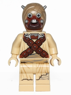 Lego figurka Star Wars Tusken Raider Dark Tan Head