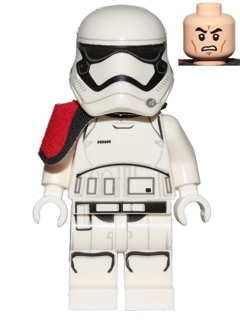 Lego figurka Star Wars First Order Stormtrooper - začínající prasklina