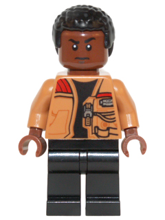 Lego figurka Star Wars Finn Medium Nougat Jacket Black Legs (Nová)