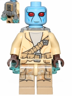 Lego figurka Star Wars Duros Alliance Fighter Jet Pack