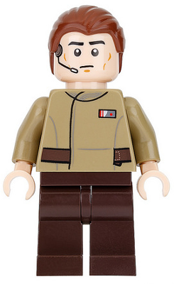 Lego figurka Star Wars Resistance Officer Headset