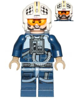 Lego figurka Star Wars Rebel Pilot U-wing / Y-wing (Nová)