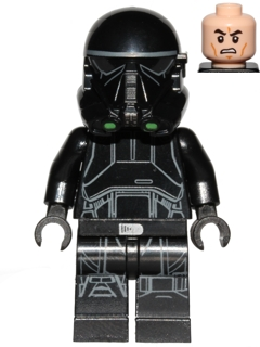 Lego figurka Star Wars Imperial Death Trooper Black Armor
