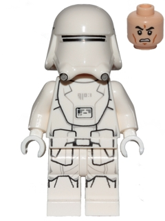 Lego figurka Star Wars First Order Snowtrooper - prasklý trup a ruka