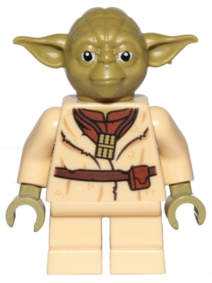 Lego figurka Star Wars Yoda Olive Green Belt (Nová)