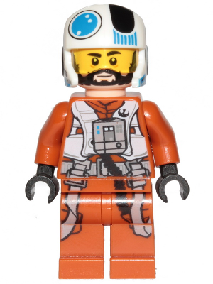 Lego figurka Star Wars Temmin 'Snap' Wexley Medium Nougat Lines (Nová)