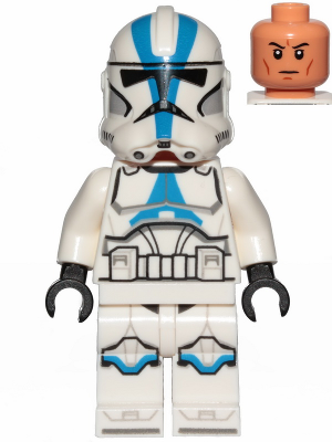 Lego figurka Star Wars Clone Trooper 501st Legion (Phase 2) (Nová)