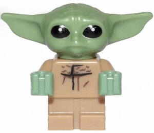 Lego figurka Star Wars Din Grogu / The Child / 'Baby Yoda' (Nová)