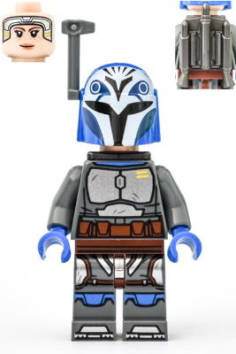 Lego figurka Star Wars Bo-Katan Kryze Plain Arms Jet Pack (Nová)