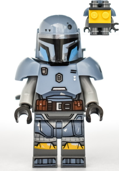 Lego figurka Star Wars Paz Vizsla (Nová) - bez batohu