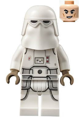 Lego figurka Star Wars Snowtrooper Printed Legs Dark Tan Hands (Nová)