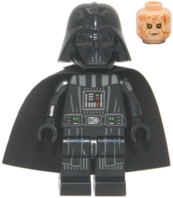 Lego figurka Star Wars Darth Vader Light Nougat Head - stav jako nový