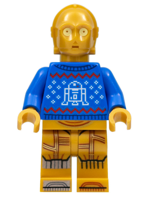 Lego figurka Star Wars C-3PO Holiday Sweater (Nová)