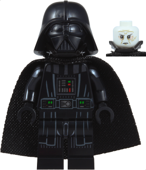 Lego figurka Star Wars Darth Vader Printed Arms Spongy Cape (Nová)