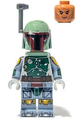 Lego figurka Star Wars Boba Fett Helmet Jet Pack (Nová)