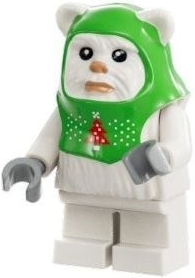 Lego figurka Star Wars Ewok Holiday Outfit (Nová)