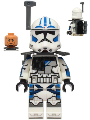 Lego figurka Star Wars Clone ARC Trooper Fives (Nová) - s podstavcem