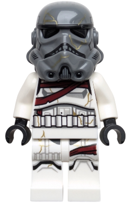 Lego figurka Star Wars Night Trooper Dark Bluish Gray Helmet (Nová)