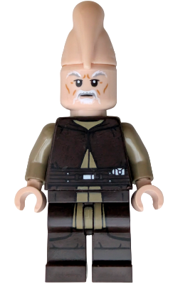 Lego figurka Star Wars Ki-Adi-Mundi Printed Legs Straight Belt (Nová)
