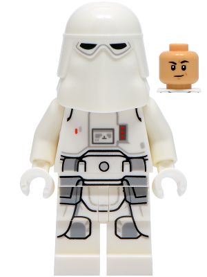 Lego figurka Star Wars Snowtrooper Male Printed Legs (Nová)