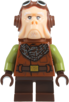 Lego figurka Star Wars Kuiil Backpack (Nová)