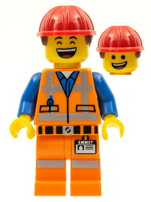 Lego figurka COL Hard Hat Emmet The LEGO Movie